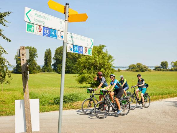 Cyclists at Gundholzen