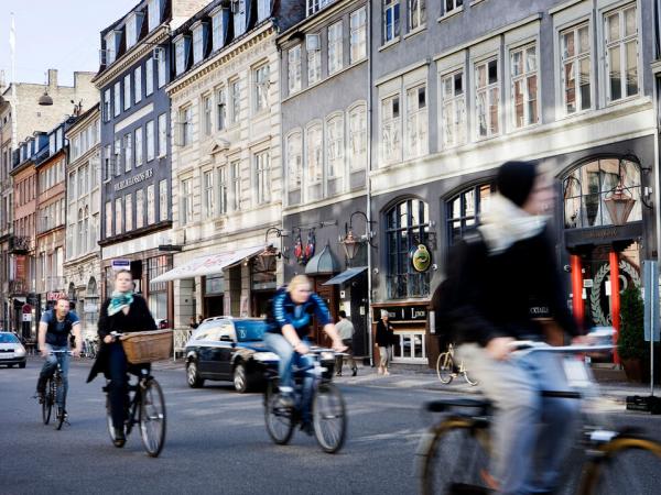 Radfahrer in Kopenhagen