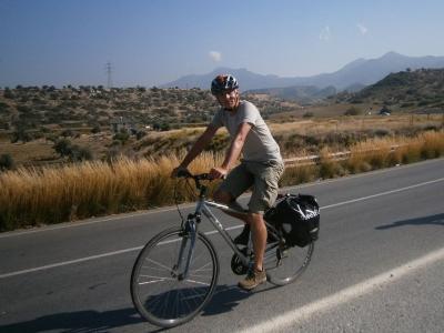 Radfahrer auf Zypern