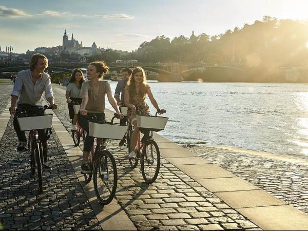 Cycling in Prague