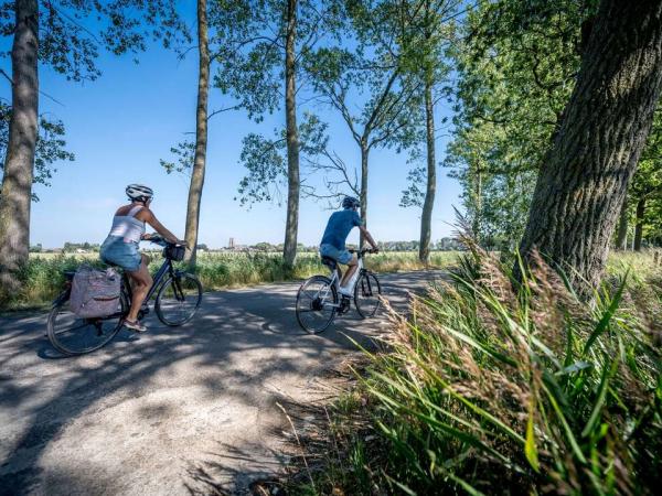 Radfahrer bei Brgge