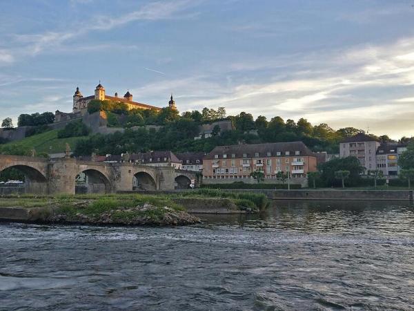 Blick auf Wrzburg mit der Festung