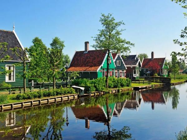 Huser in der Nhe von Zaanse Schans