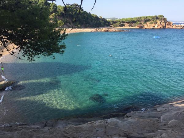 Bucht an der Costa Brava