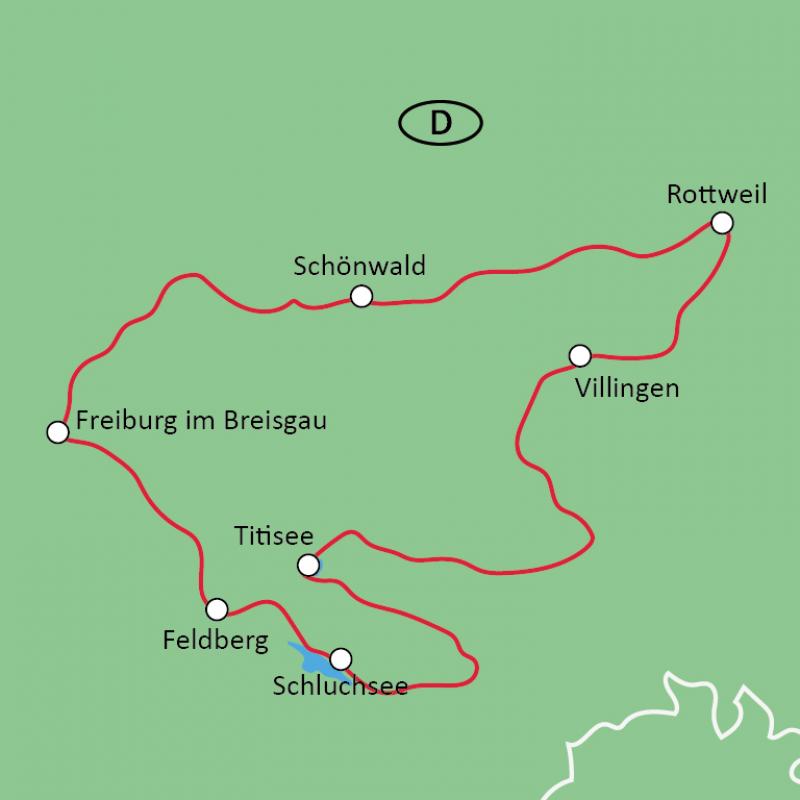 Routenverlauf | © Rad+Reisen Routenverlauf