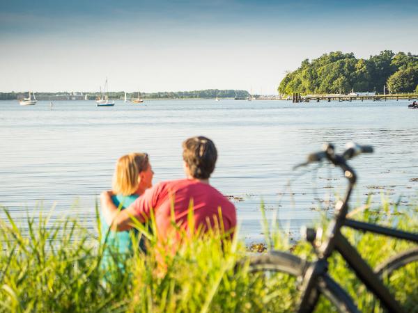 Radfahren an der Kieler Frde