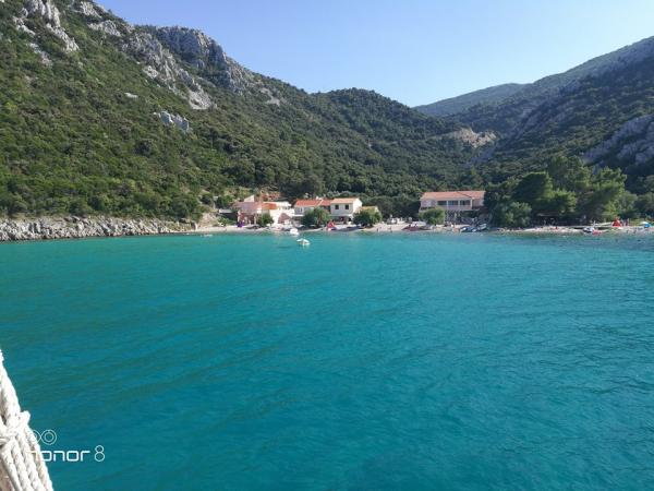 Bucht bei der Tour die Insel des Zadar Archipels mit Rad + Schiff