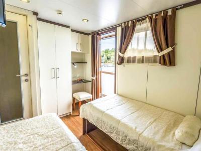 MS Olmissum Zweibettkabine Hauptdeck