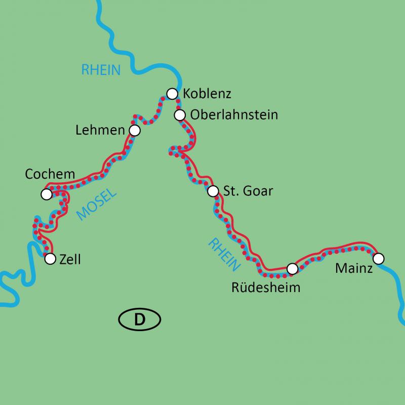Routenverlauf