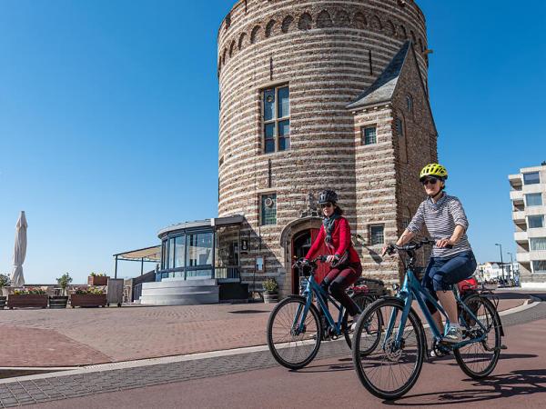 Radfahrer in Vlissingen