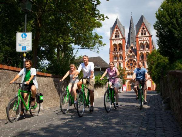 Radfahrer in Limburg