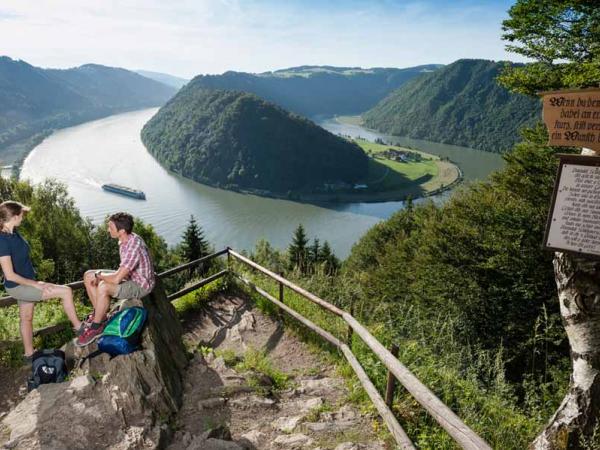 Blick auf die Schlgener Donauschlinge