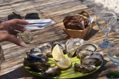 Local speciality oysters