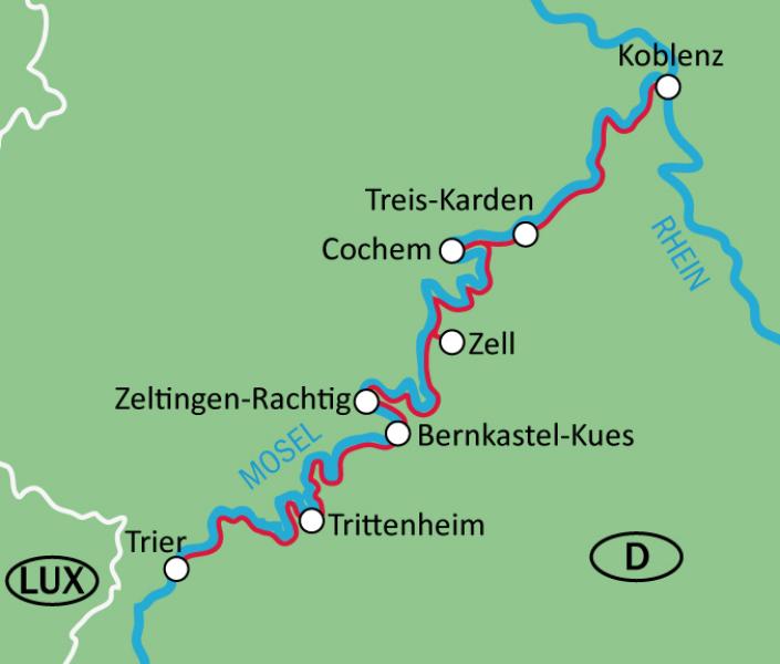 Radreise MoselRadweg
