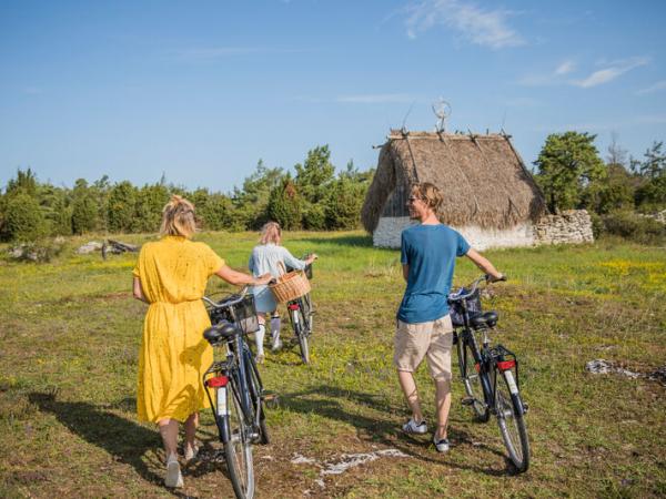 Radfahrer auf Gotland