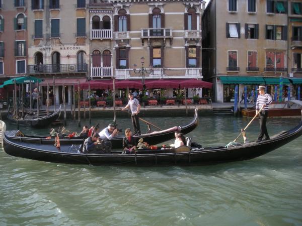 Gondelfahrt in Venedig 