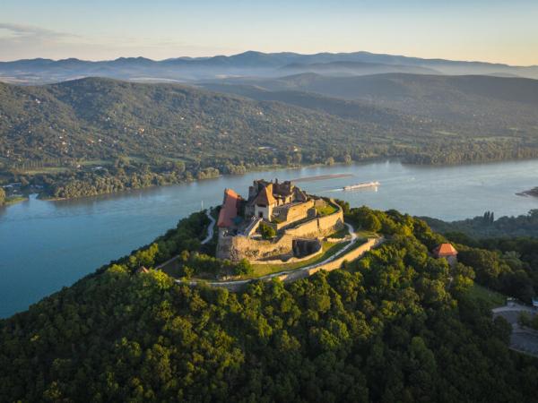 Burg Visegrad im Ungarischen Donauknie
