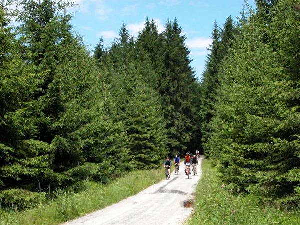 Radweg entlang von Prag nach Regensburg