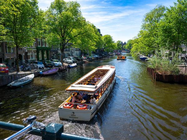 Grachtenfahrt in Amsterdam
