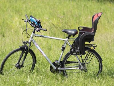 Rad+ Reisen Herrenrad mit Kindersitz