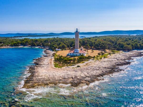 Leuchtturm auf der Insel Dugi Otok