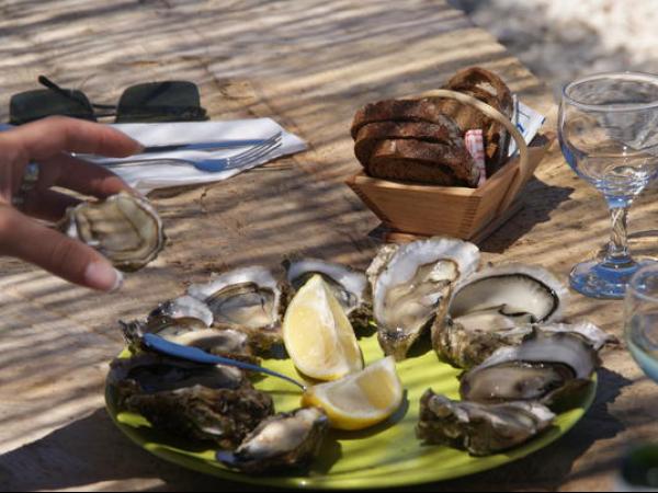 Local speciality oysters