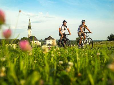 Prchen beim Radfahren - Tauernradweg