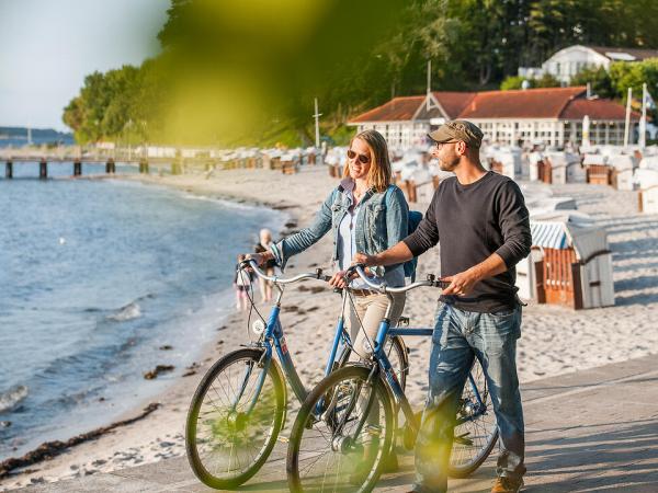 Ostseekste Radfahrer bei Glcksburg