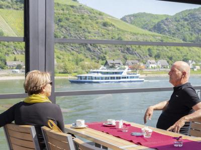 Weinhotel Landsknecht Aussicht Terrasse