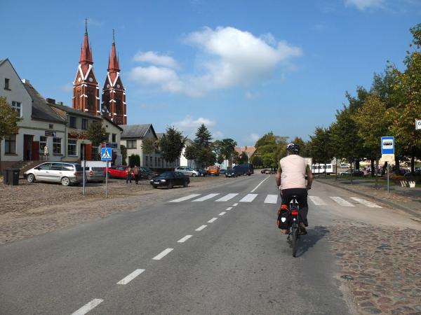 Radler auf der Strecke