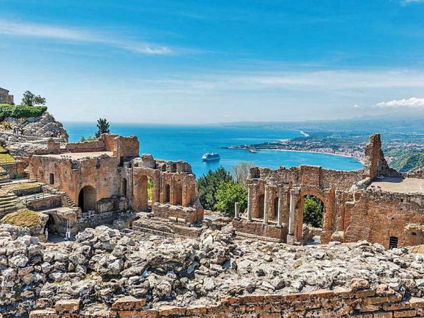 Taormina greek theatre