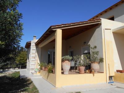 Eco House Dafnes Terrasse