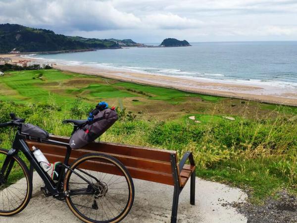 Zarautz Ausblick