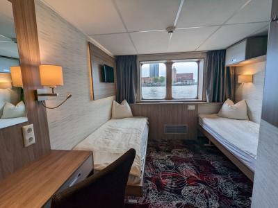 Schiff Normandie - 2-Bett Kabine - Hauptdeck