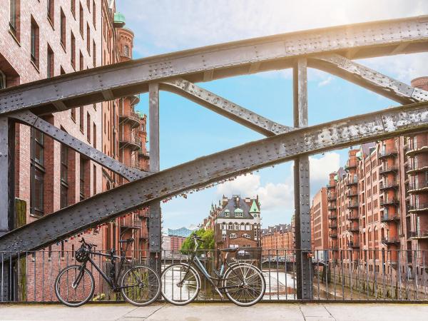 Hamburg Speicherstadt Fahrr�der