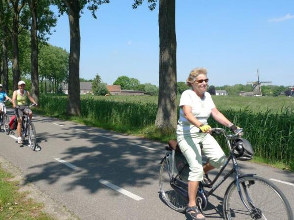 Radfahrer in Holland