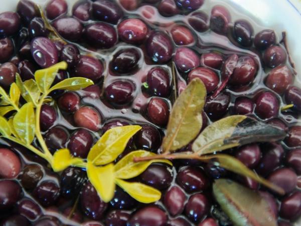 Griechische Oliven - Greek olives