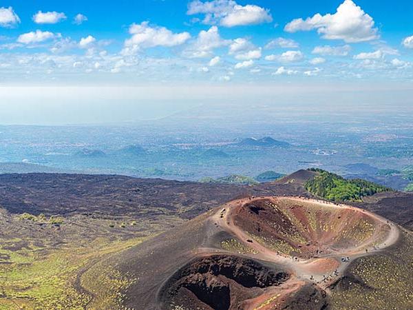 Sicily vulcanic landscape