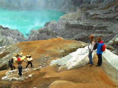 Ijen Krater - Ijen crater