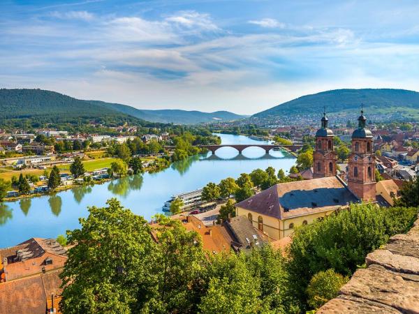 Main - Miltenberg in Bayern, Deutschland