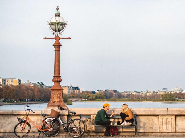 Bikers in Copenhagen