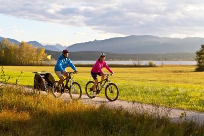 Cyclists on the way