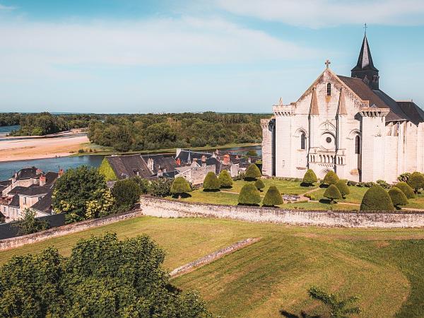 Dorf Candes St. Martin / Zusammenfluss Vienne/Loire