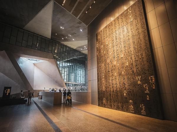 Das Great Egyptian Museum in Kairo
