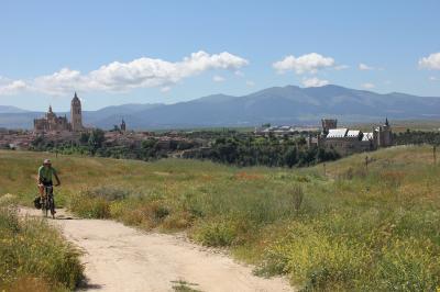 Radeln um Segovia