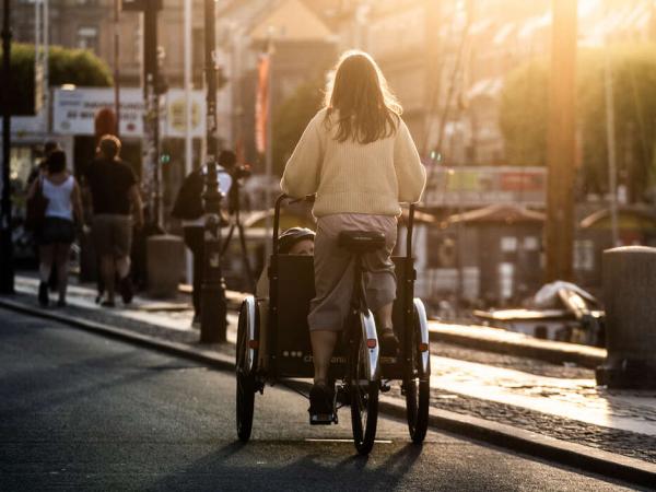 Lastenrad in Kopenhagen