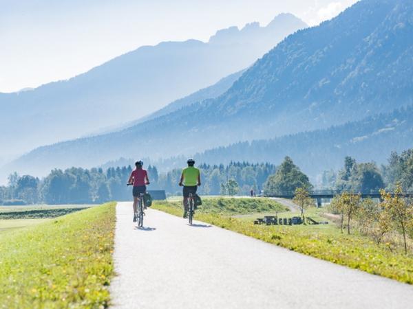 Cycling near Bled