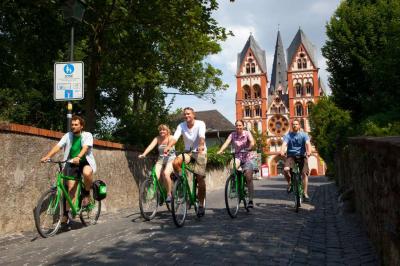 Radfahrer in Limburg