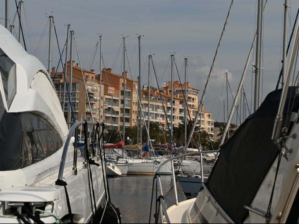 Harbour Port Cros with boats