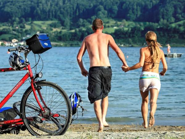 Cycling break at Lake Constance